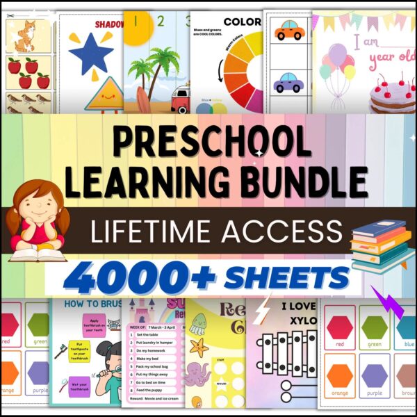 Preschool Learning Bundle